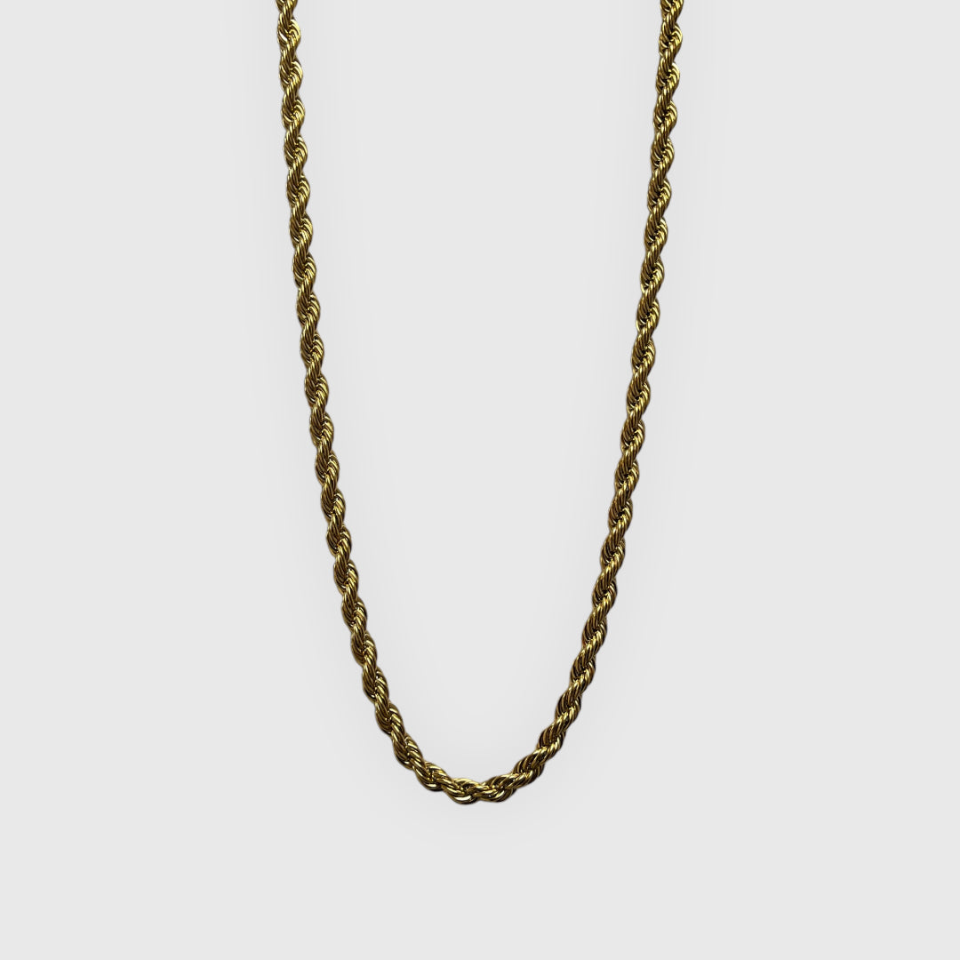 Rope 5mm -18k Gold Chain