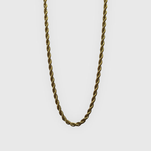 Rope 5mm -18k Gold Chain