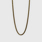 Cuban 4mm- 18K Yellow Gold Chain