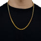 Rope 5mm -18k Gold Chain