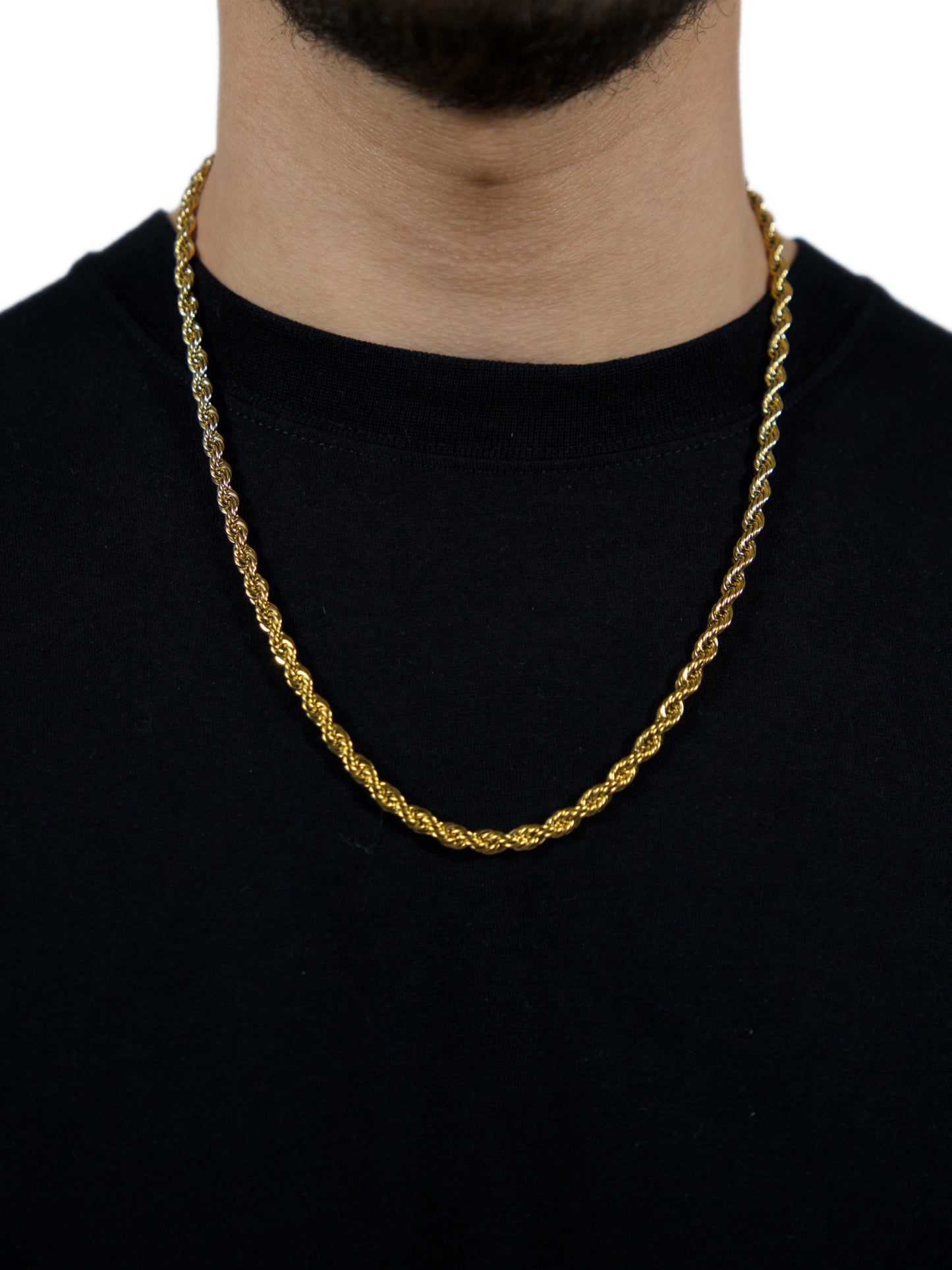 Rope 5mm -18k Gold Chain