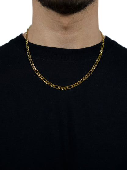 Figaro - 18k Yellow Gold Chain