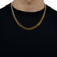 Cuban 8mm- 18K Yellow Gold Chain