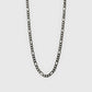 Figaro - 18K White Gold Chain