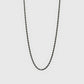 Rope 3mm - 18k White Gold Chain